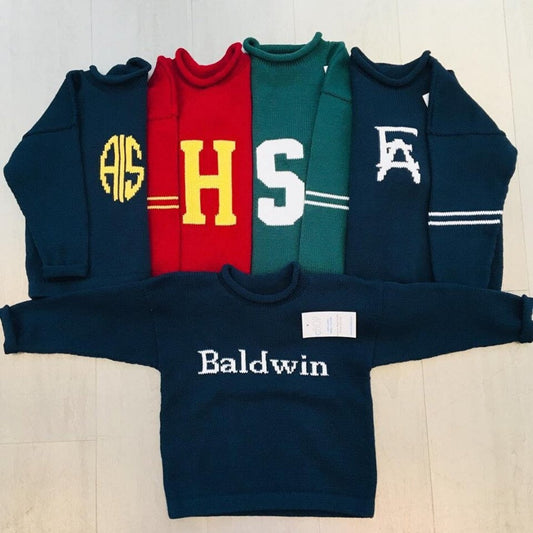 Personalized School Sweaters