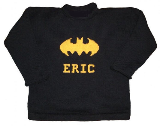 Personalized Super Hero Sweater