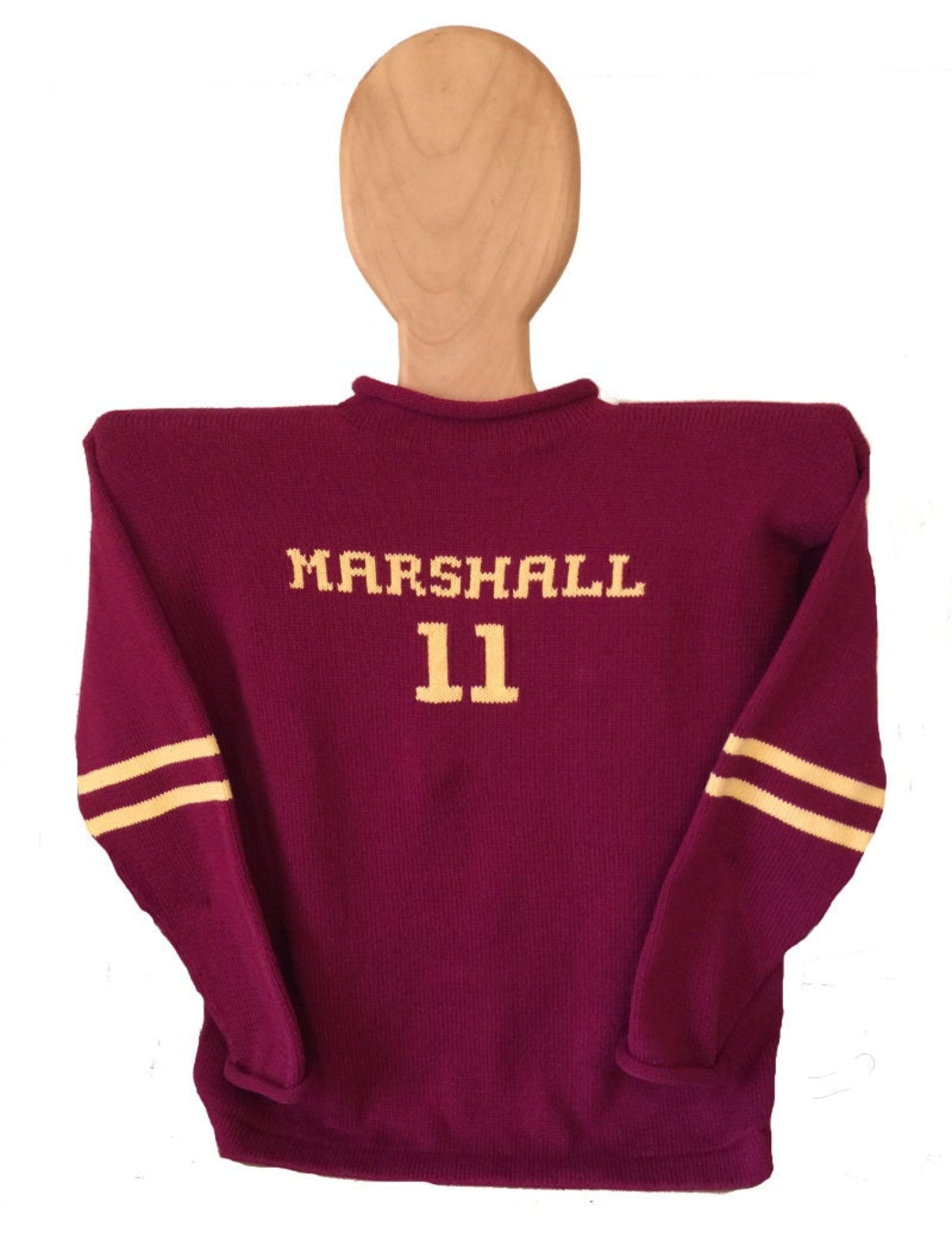 Personalized Adult Hotty Toddy Ole Miss Alumni Sweater - Custom Knits for Baby