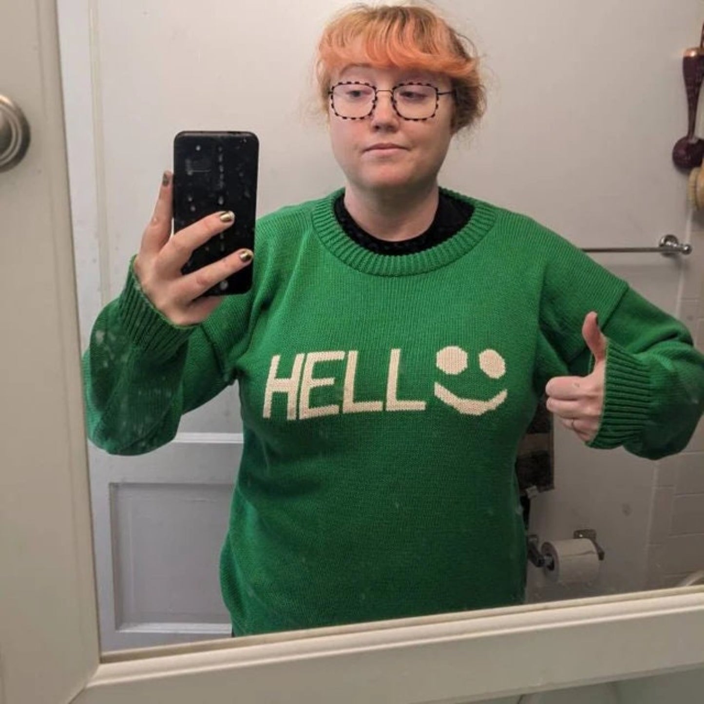 Hello fun sweater