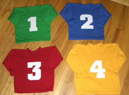 Got Your Number Personalized Birthday Sweater
