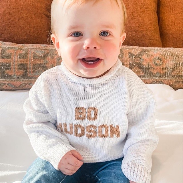 Personalized Baby Sweaters - Custom Knits for Baby