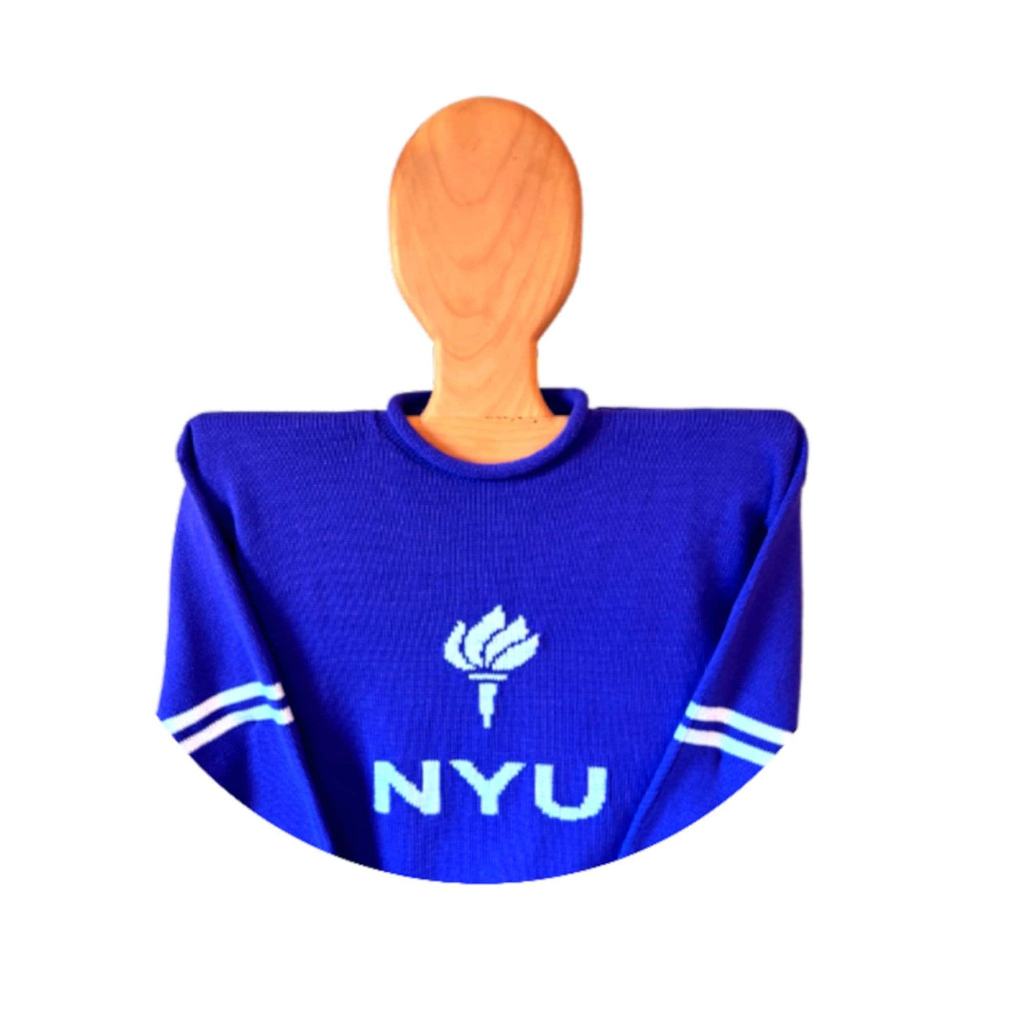 NYU University Adult Alumni Sweater - Custom Knits for Baby