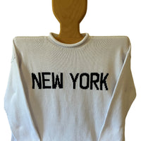 My Happy Place Adult Knitted Sweater - Custom Knits for Baby