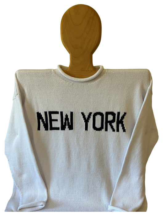 My Happy Place Adult Knitted Sweater - Custom Knits for Baby