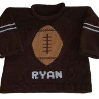 Personalized Football Jersey for Children - Custom Knits for Baby