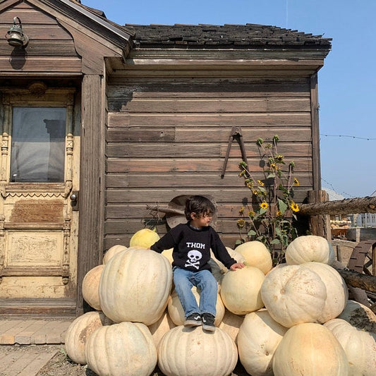 Personalized Skull and Crossbones Novelty Sweater