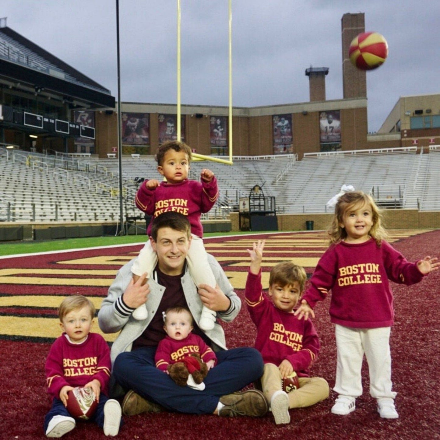 Boston College Personalized Alumni Sweater - Custom Knits for Baby