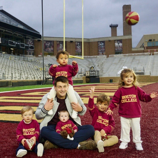 Boston College Personalized Alumni Sweater - Custom Knits for Baby