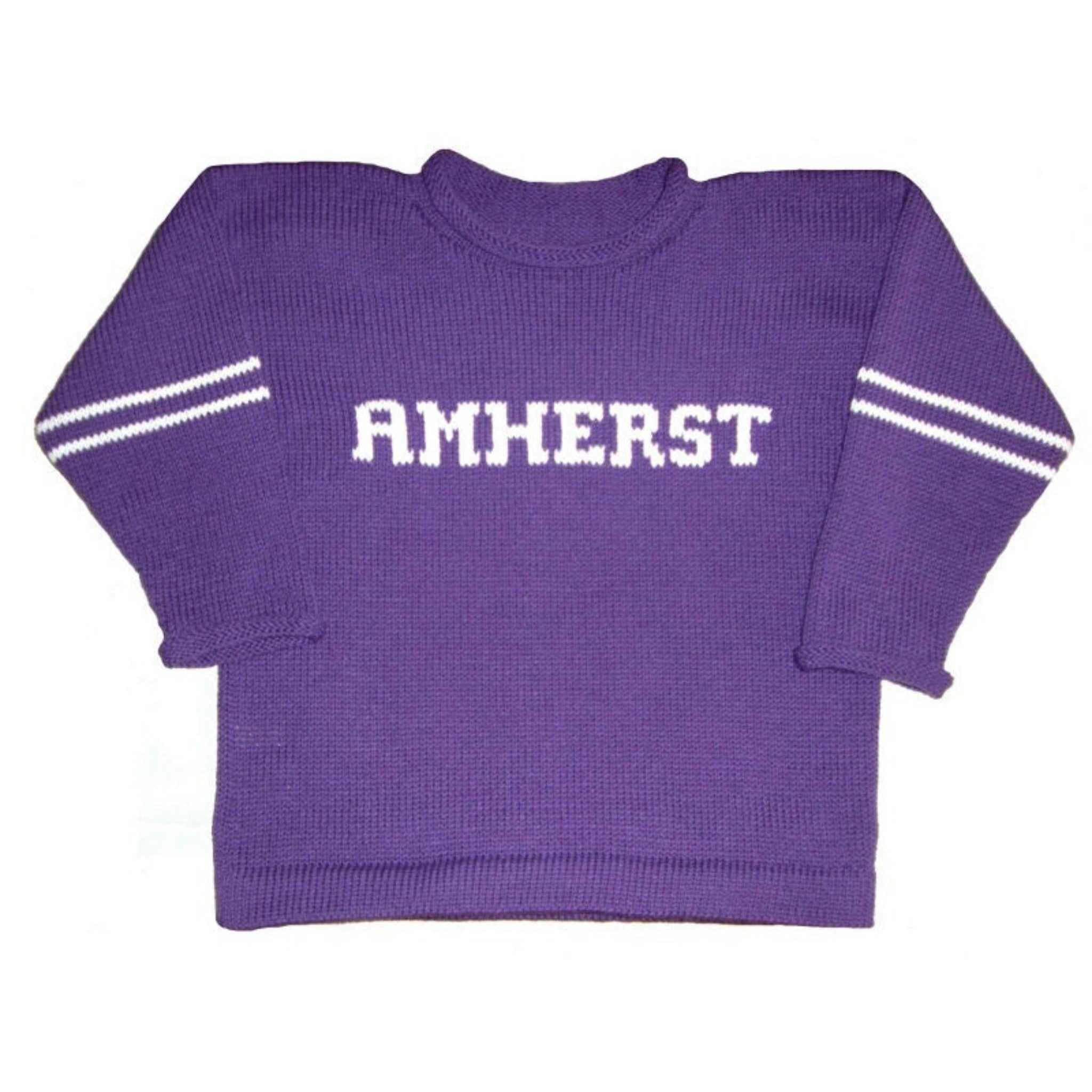 Custom Amherst Alumni Sweater - Custom Knits for Baby