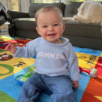 Custom Knit Pullover Name Sweater for Baby and Kids - Custom Knits for Baby