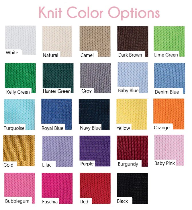 Custom Knit School Sweaters - Custom Knits for Baby