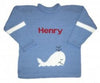 Custom Knit Whale Pullover - Custom Knits for Baby