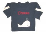 Custom Knit Whale Pullover - Custom Knits for Baby