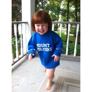 Custom Mount Holyoke Alumni Sweater - Custom Knits for Baby