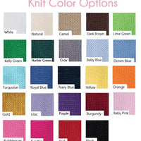 Custom Name Sweater for Infants and Children - Custom Knits for Baby