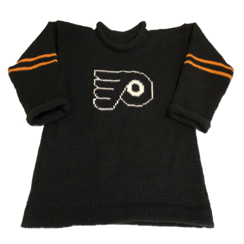 Philadelphia Flyers Team Spirit Sweater - Custom Knits for Baby