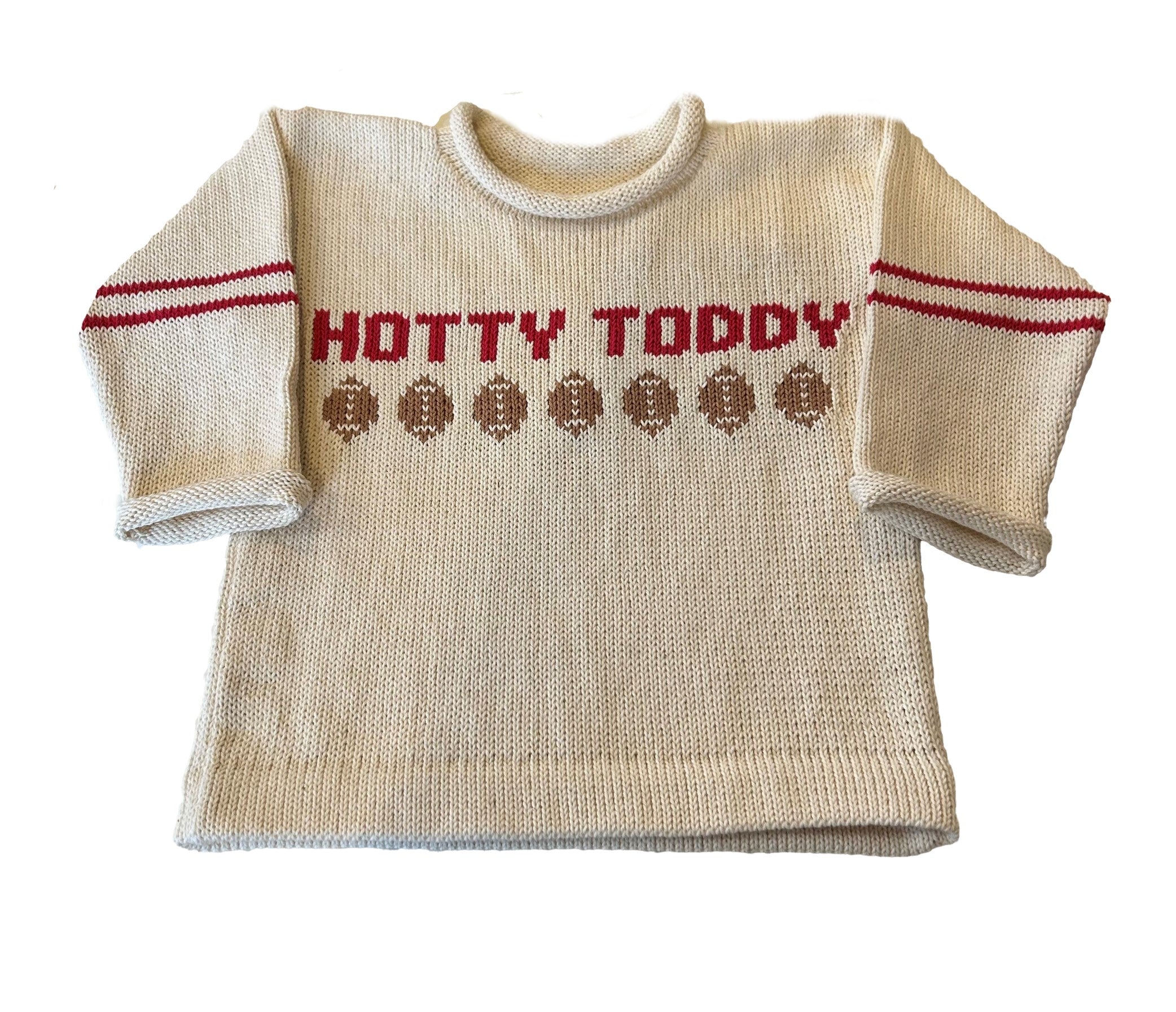 Ole Miss Hotty Toddy Alumni Pullover - Custom Knits for Baby