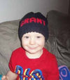 Solid Color Baby Beanie With Name - Custom Knits for Baby