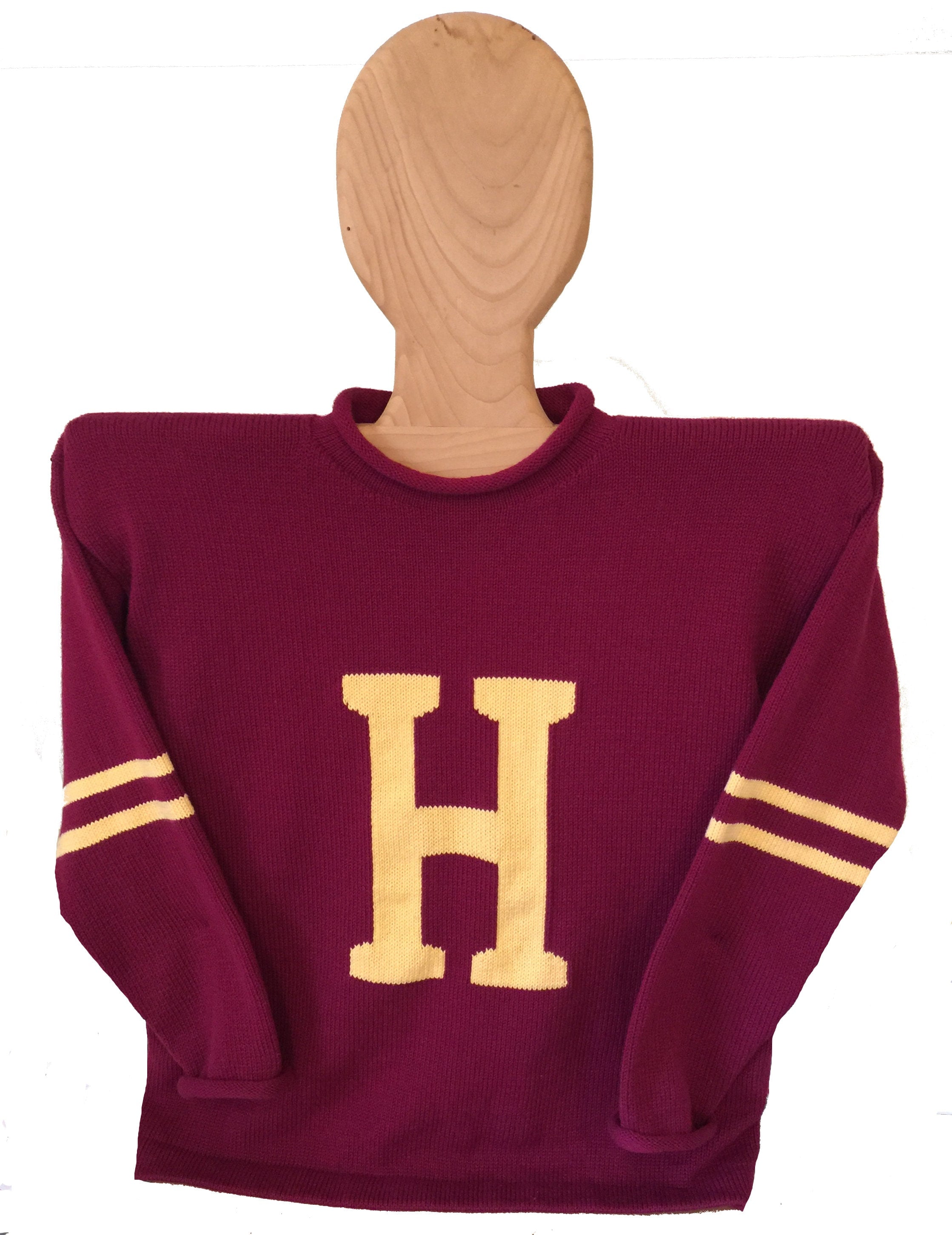 Personalized Adult Alumni or School Sweaters - Custom Knits for Baby