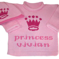 Our Little Princess Personalized Baby Layette Set - Custom Knits for Baby