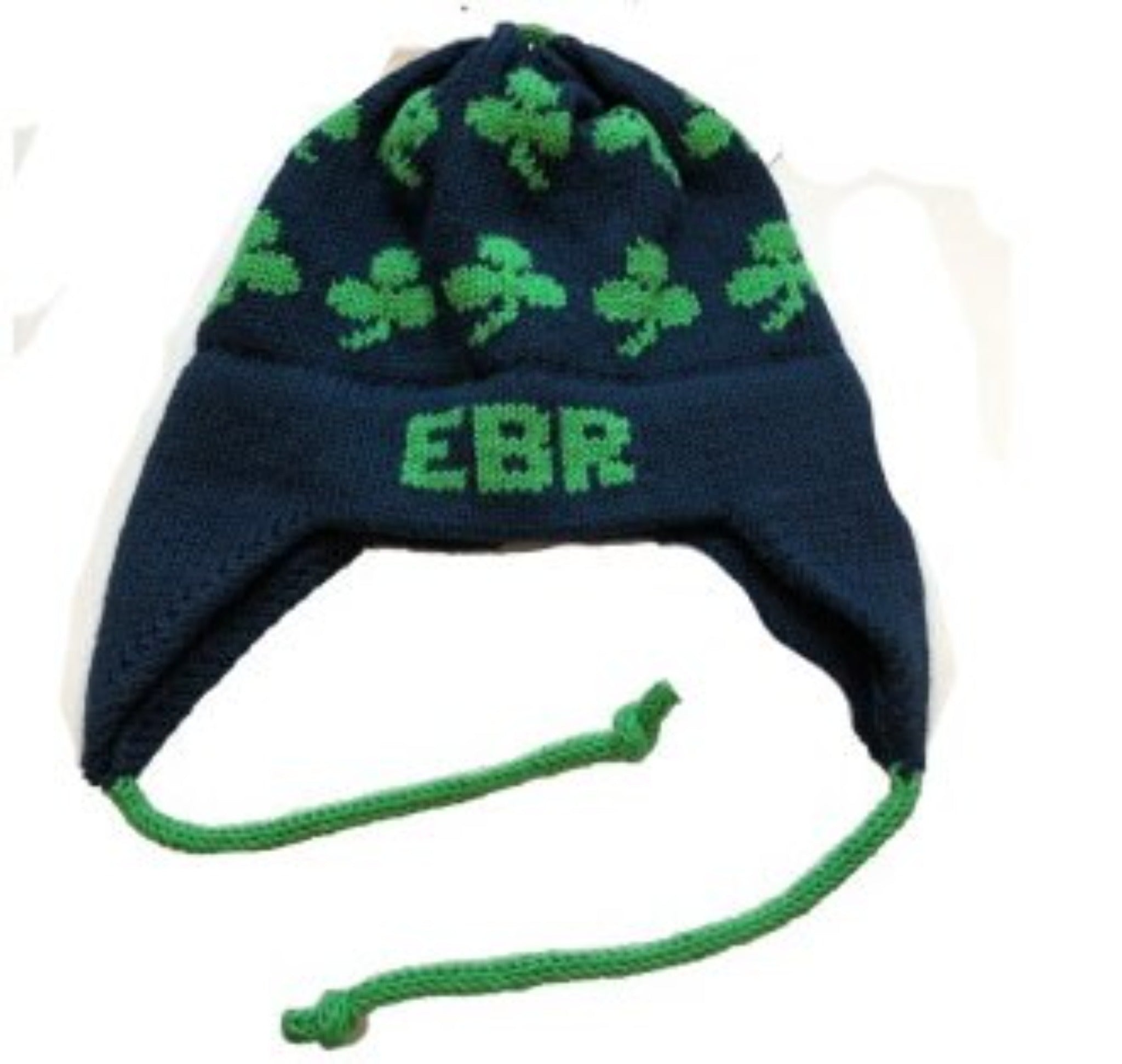 Shamrock Earflap Hat - Custom Knits for Baby