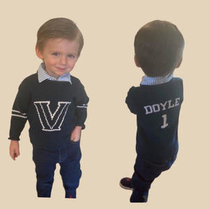 Villanova Alumni Personalized Sweater - Custom Knits for Baby