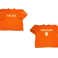 Custom Texas College Alumni Pullover - Custom Knits for Baby