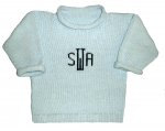 Monogrammed Pullover for Children - Custom Knits for Baby