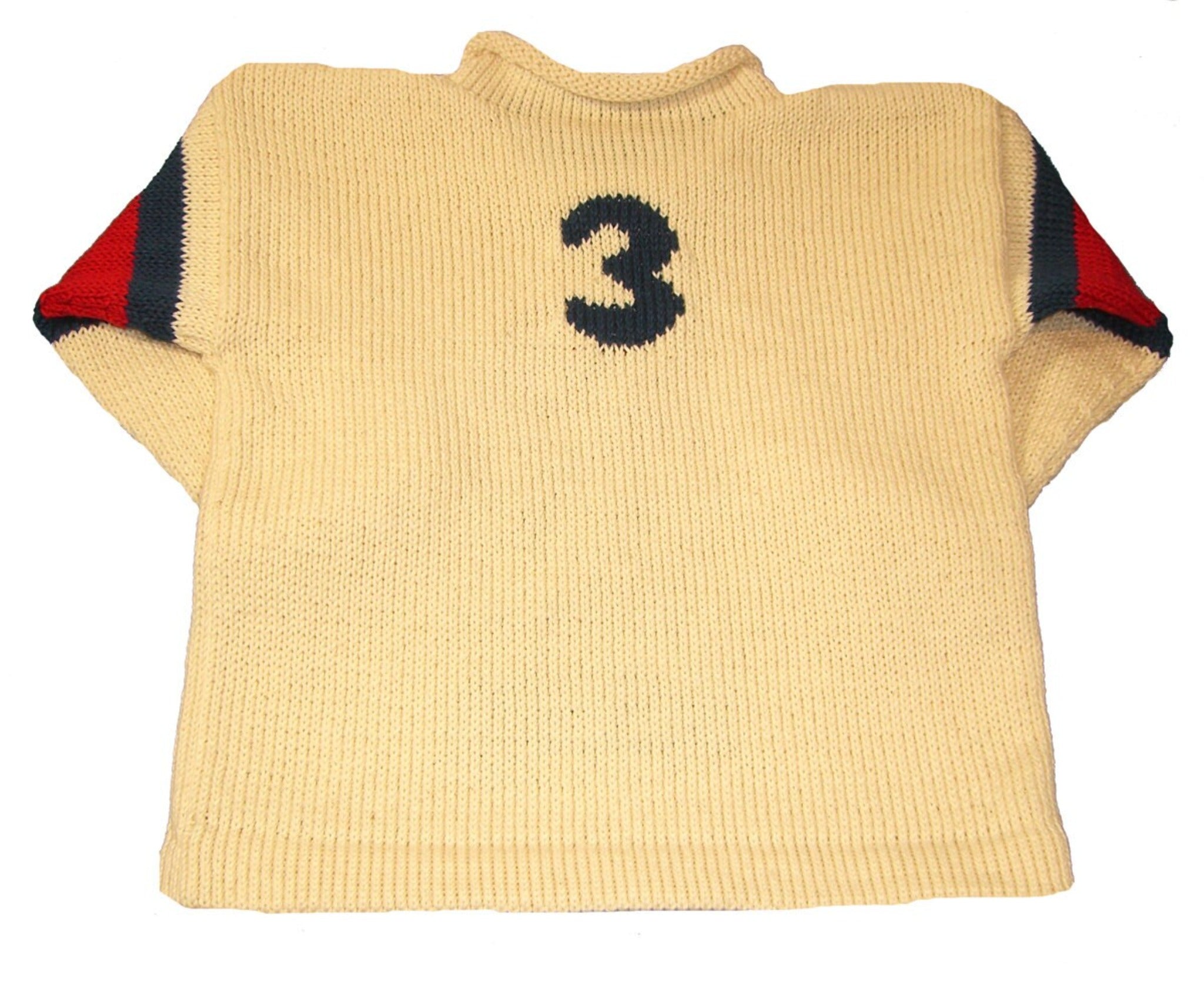 Personalized Baseball Jersey for Children - Custom Knits for Baby