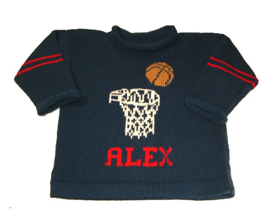 basketball sweater with name