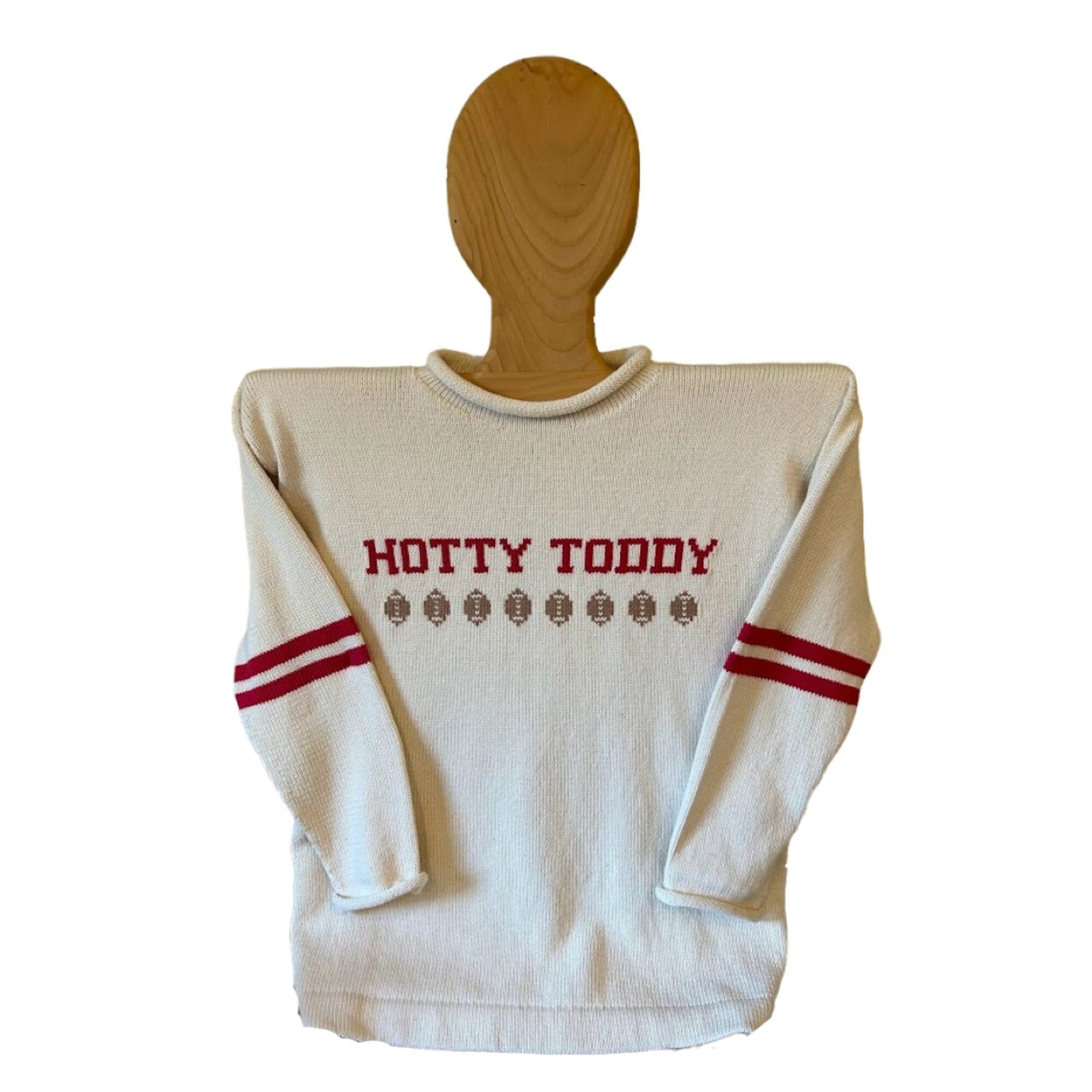 Personalized Adult Hotty Toddy Ole Miss Alumni Sweater - Custom Knits for Baby