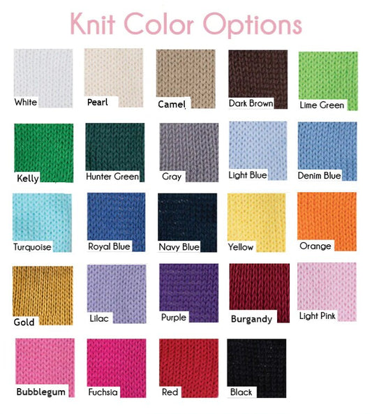 Personalized Name Sweater for Little Girls - Custom Knits for Baby