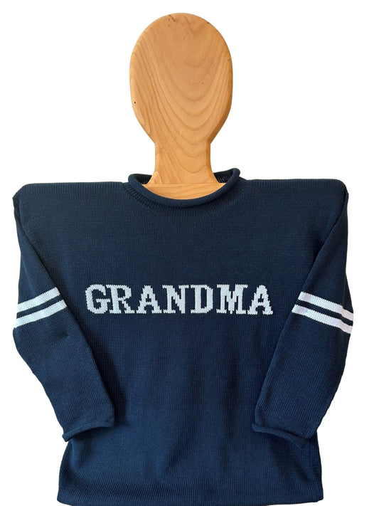 Grandma personalized adult sweater