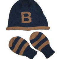 Personalized Hat and Mitten Set for Baby - Custom Knits for Baby