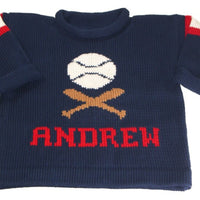 Personalized Baseball Jersey for Children - Custom Knits for Baby