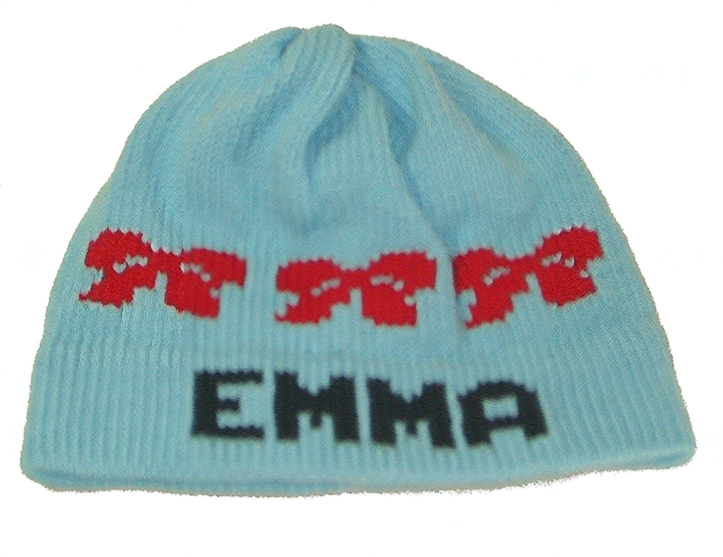 Personalized Name Hat for Little Girls - Custom Knits for Baby