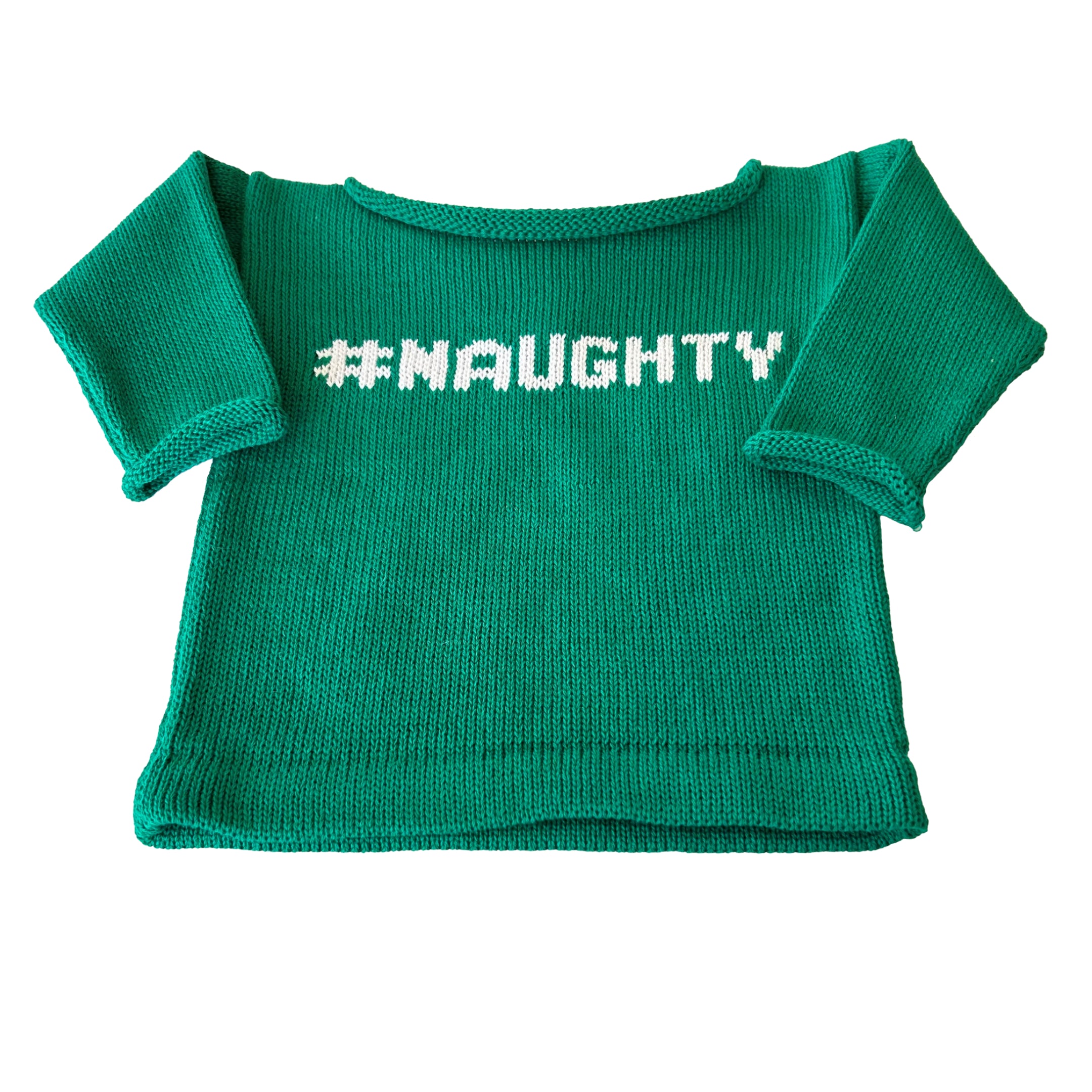 #Naughty #Nice Reversible Sweater for Children