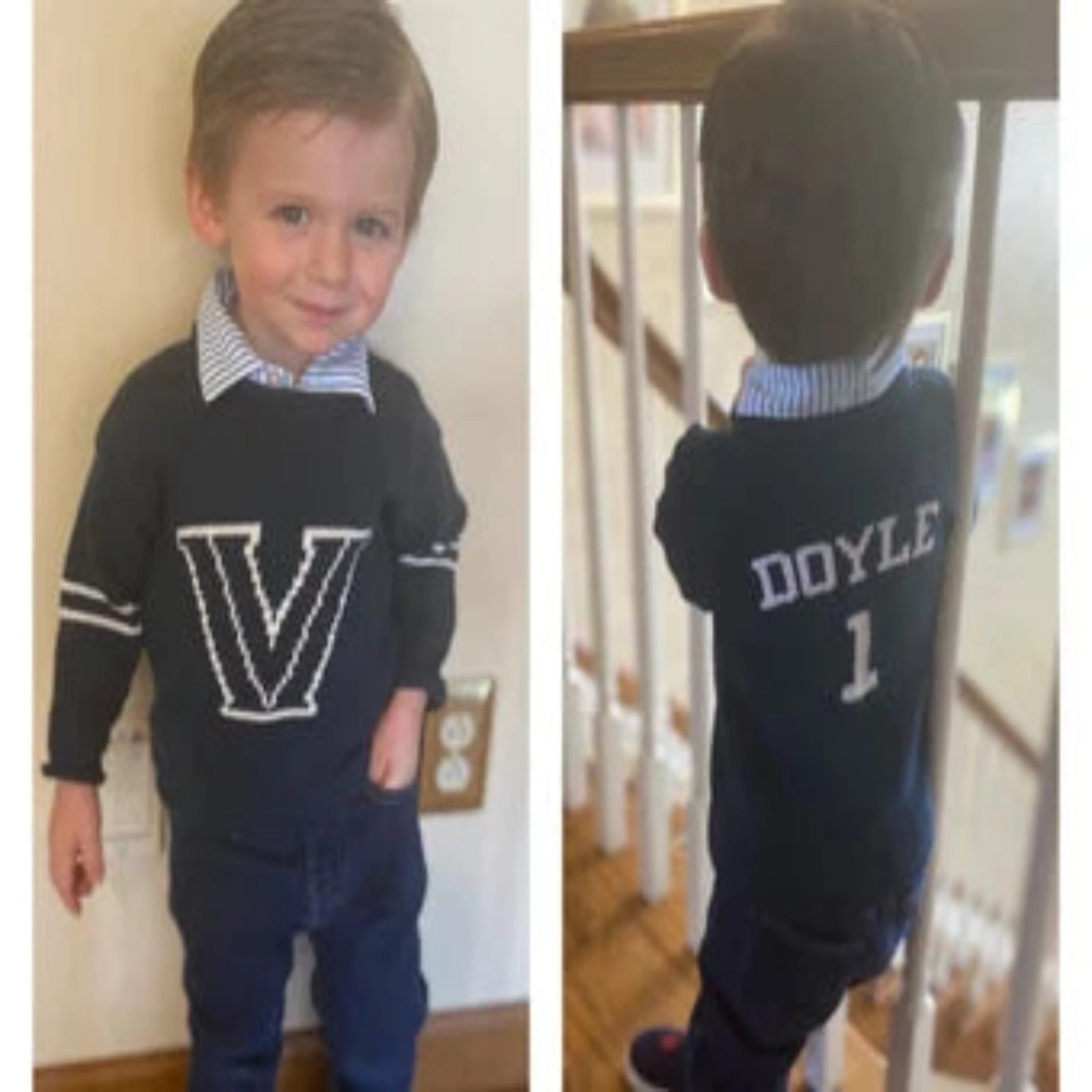 Personalized Alumni Sweaters - Custom Knits for Baby