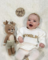 personalized baby name sweater